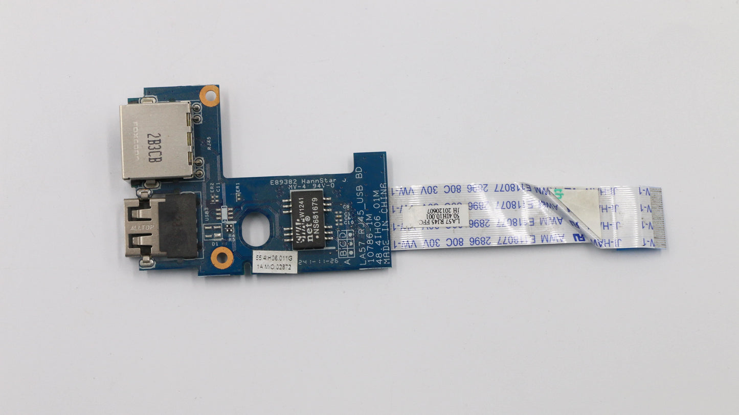 Lenovo LA57 RJ45/USB USB RJ45 Board 31048988
