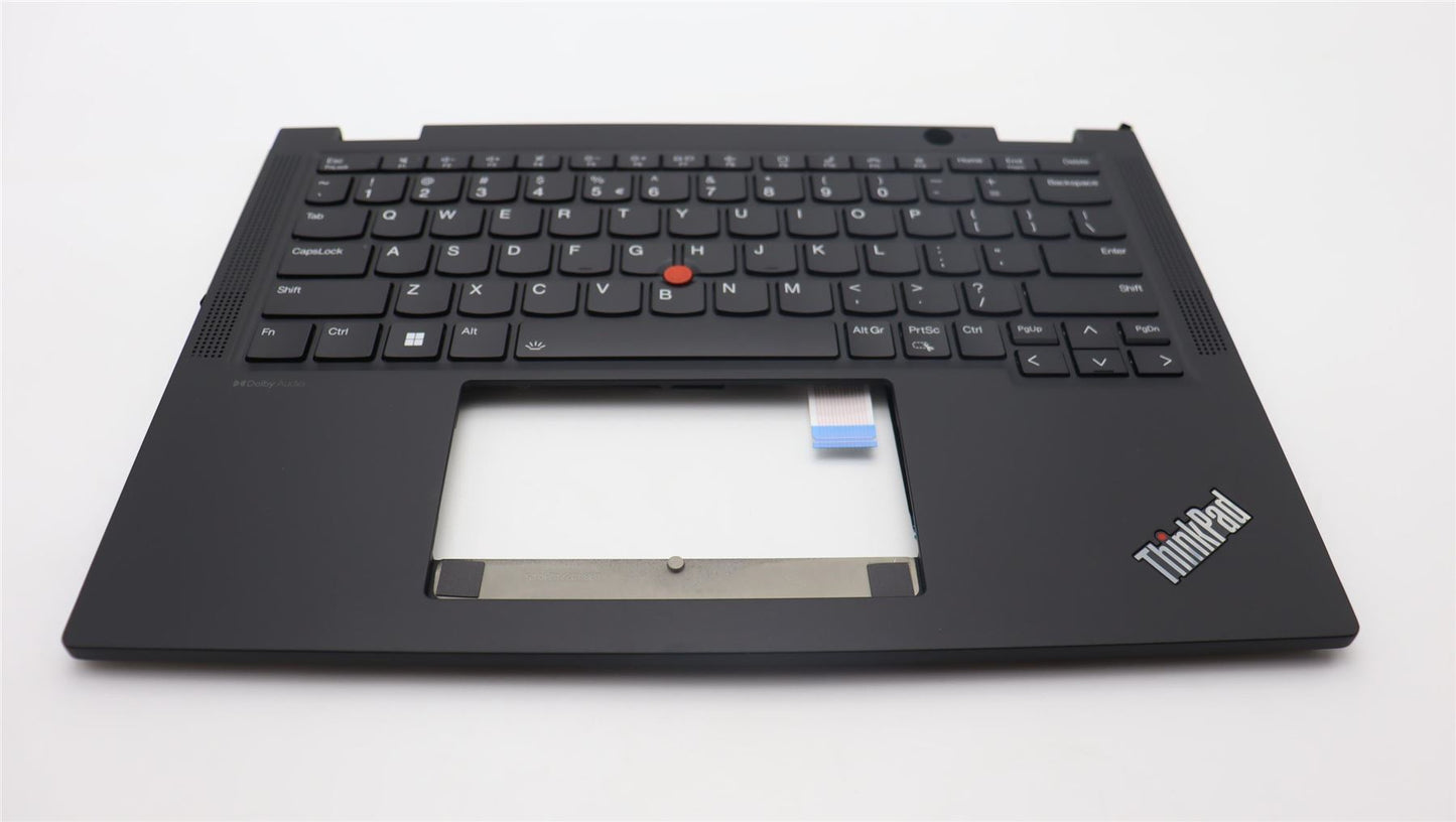 Lenovo ThinkPad X13 Gen 4 Palmrest Cover Keyboard US Europe Black 5M11L64219