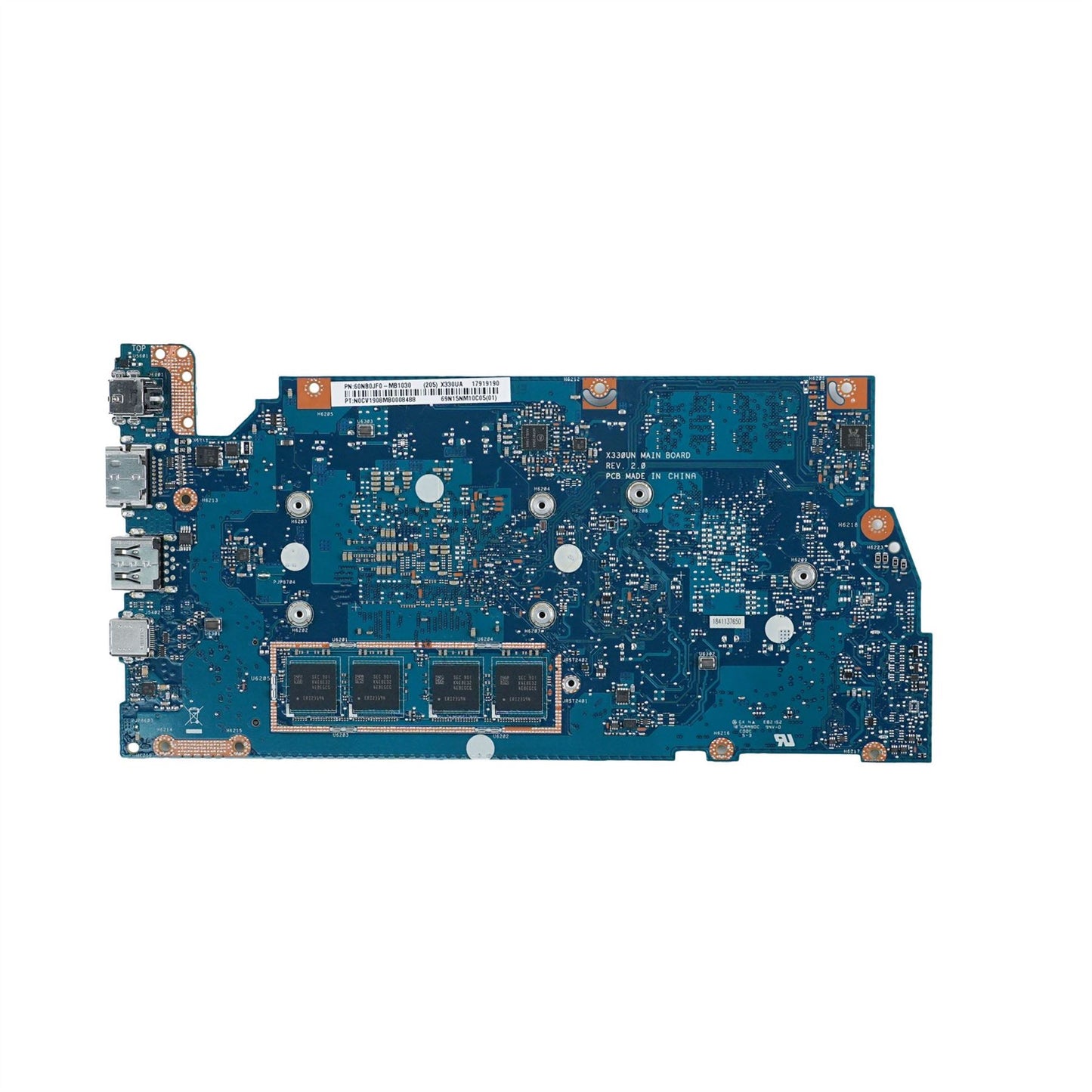 Asus X330UA Mainboard 4G/I3-8130U/As 90NB0JF0-R00031