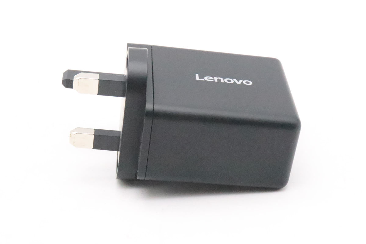 Lenovo AC_ADAPTER Dual USB-C 65W-PA BK-UK 65W AC Charger Adapter 5A11T62307