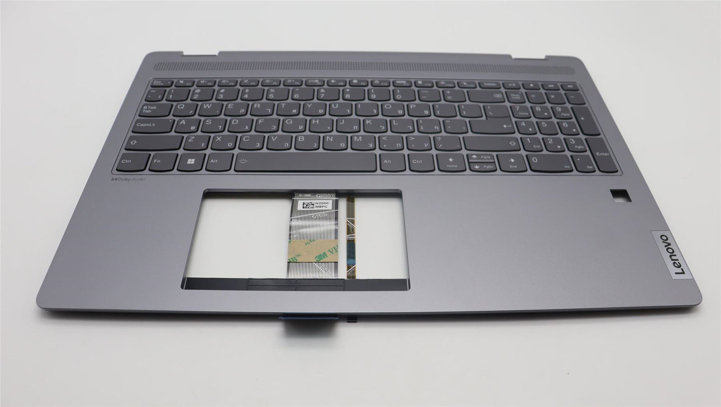 Lenovo IdeaPad 5 16IRU8 Keyboard Palmrest Top Cover Hebrew 5CB1L31822