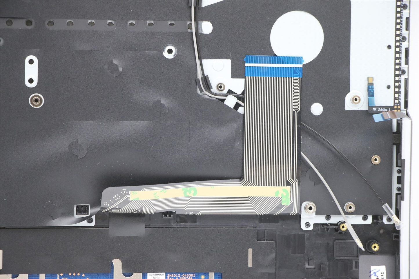 Lenovo 7 16ITHg6 Palmrest Cover Touchpad Keyboard US Grey 5CB1D05140