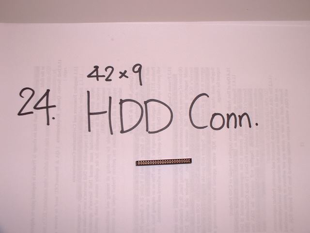 Lenovo COMPAL N30W PORT 59001242 HDD Board 59001242