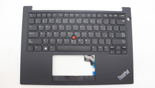 Lenovo ThinkPad E14 Gen 5 Palmrest Cover Keyboard Arabic Black 5M11L59665