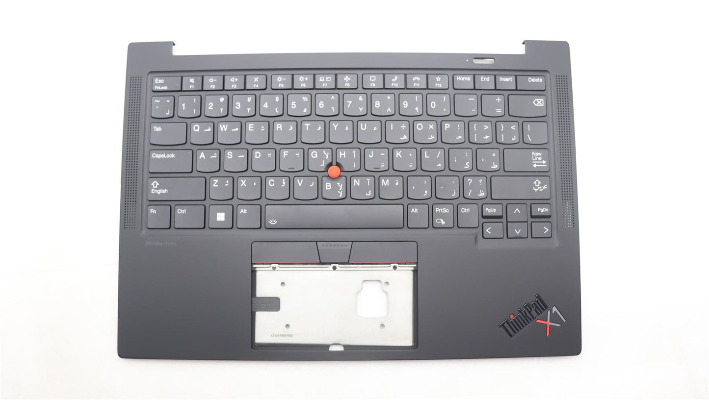 Lenovo ThinkPad X1 11th Gen Keyboard Palmrest Top Cover Arabic Black 5M11H62580