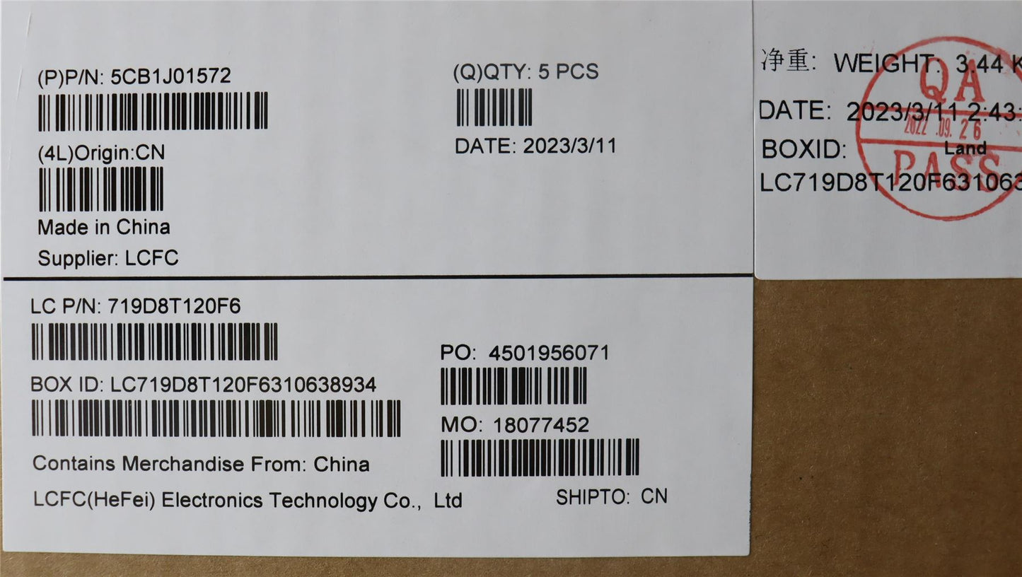 Lenovo Upper Case ASM_SPAL82SFNF_SG_NB_PC 5CB1J01572