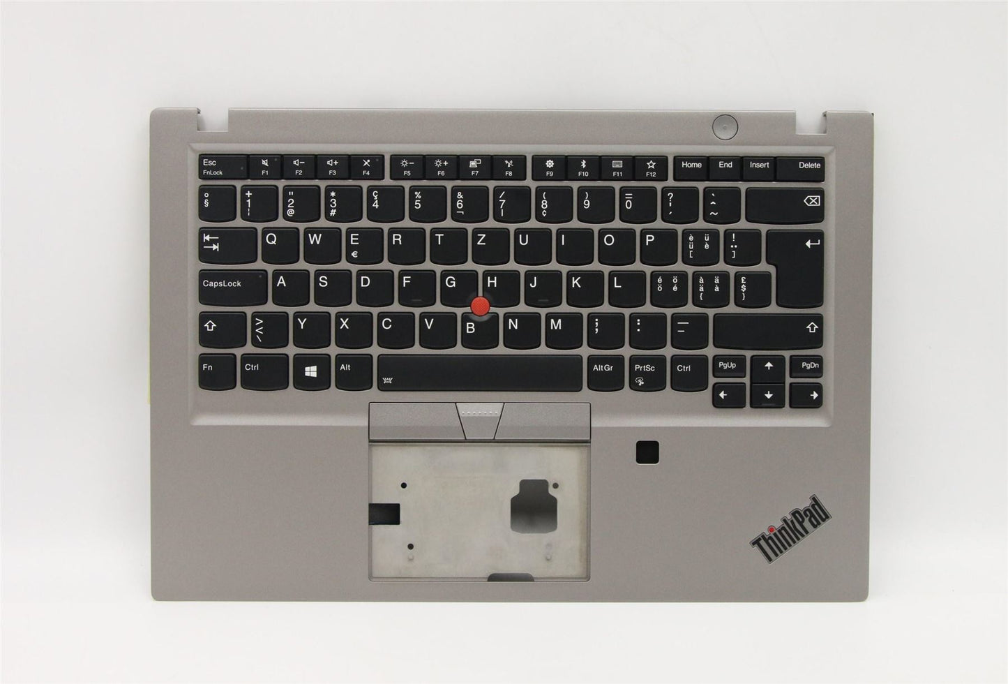 Lenovo ThinkPad T490s Keyboard Palmrest Top Cover Swiss Black Backlit 02HM374