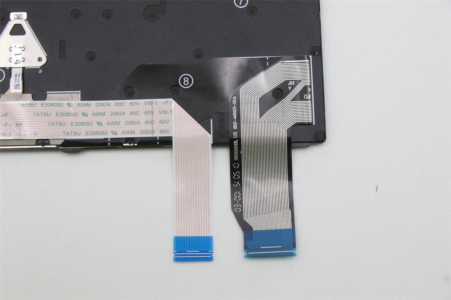 Lenovo ThinkPad X13 Gen 2 Keyboard Traditional Chinese Black Backlit 5N21A21873