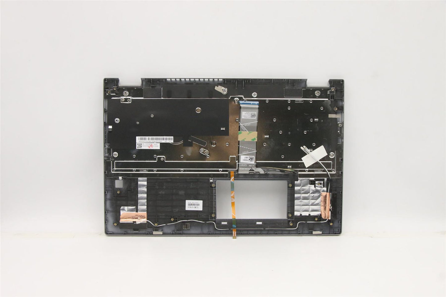 Lenovo Flex 5-15ALC05 Keyboard Palmrest Top Cover German Grey Backlit 5CB1B96190