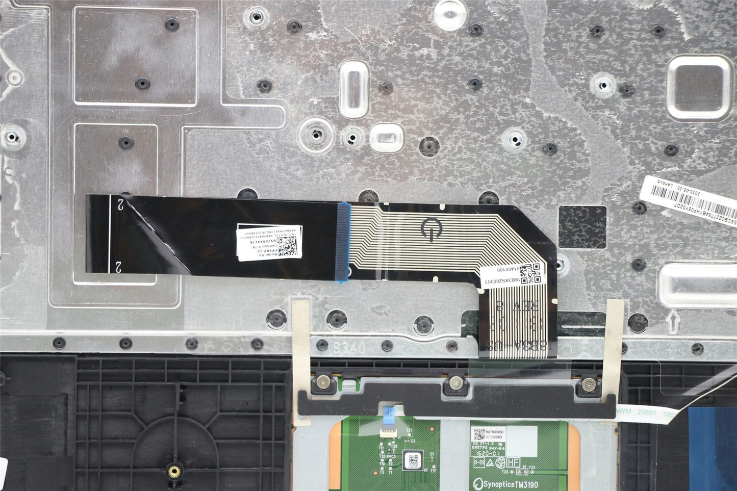 Lenovo Upper Case ASM_US INT E B 82C1 AB 5CB0Z27784