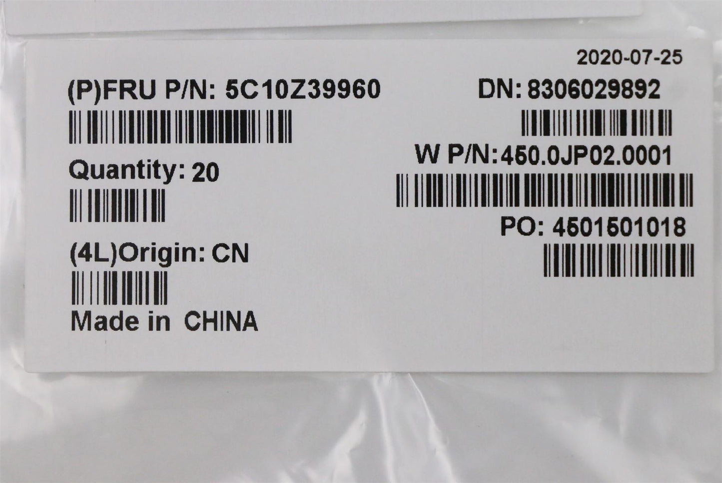 Lenovo Extreme P1 3 X1 3rd FFC Sensor Cable 5C10Z39960