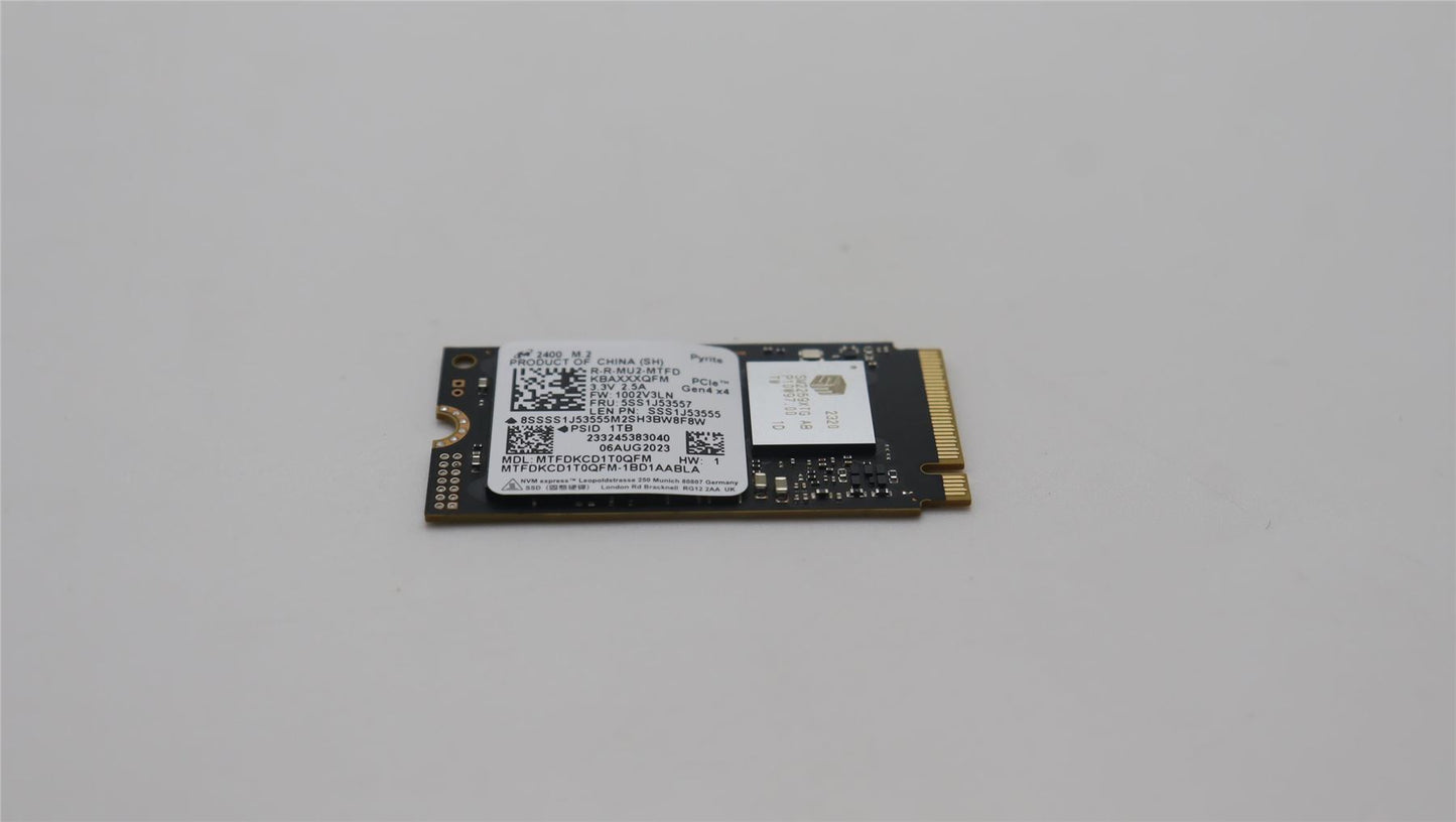 Lenovo IdeaPad 1 14AMN7 1 15AMN7 3 14IRU8 Solid State Drive SSD 5SS1M22207