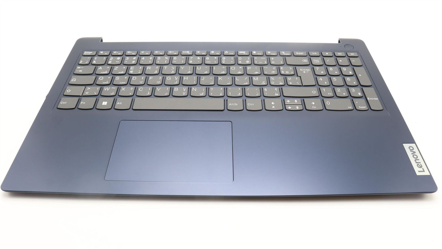 Lenovo IdeaPad 1 15IGL7 Palmrest Cover Touchpad Keyboard Abyss Blue 5CB1J19722