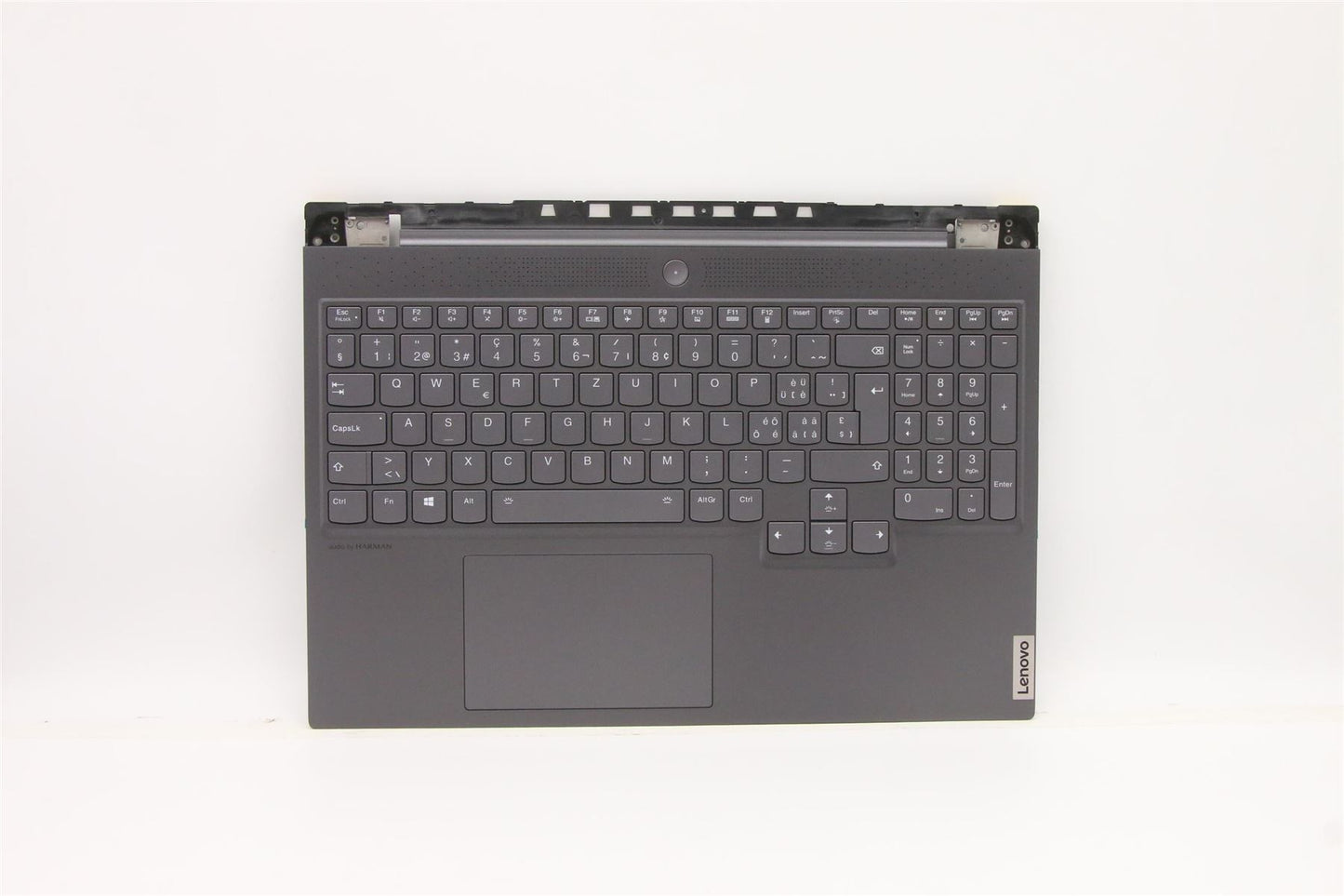Lenovo 7 16ITHg6 Palmrest Cover Touchpad Keyboard Switzerland Grey 5CB1D05134