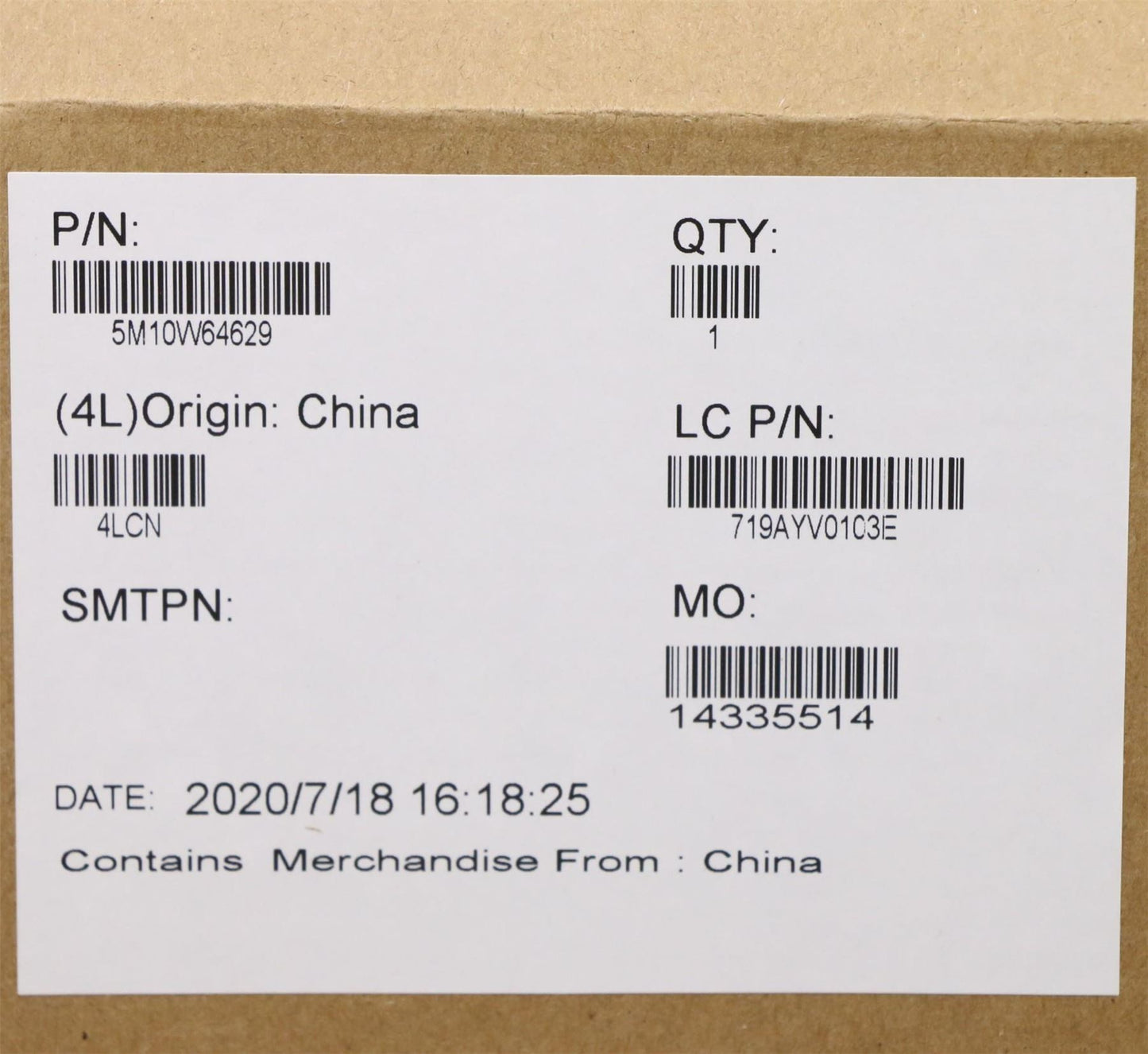 Lenovo ThinkPad E15 2 Tastatur-Handballenauflage, obere Abdeckung, Italienisches Schwarz, 5M10W64629