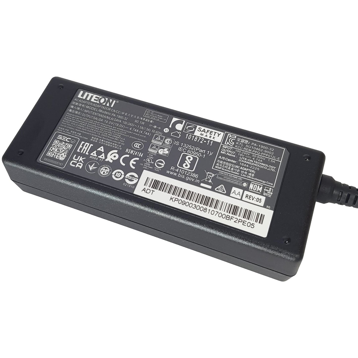 Acer VN7-572TG ATC-230 AC Power Adapter Charger Supply 90W 19V 4.74A