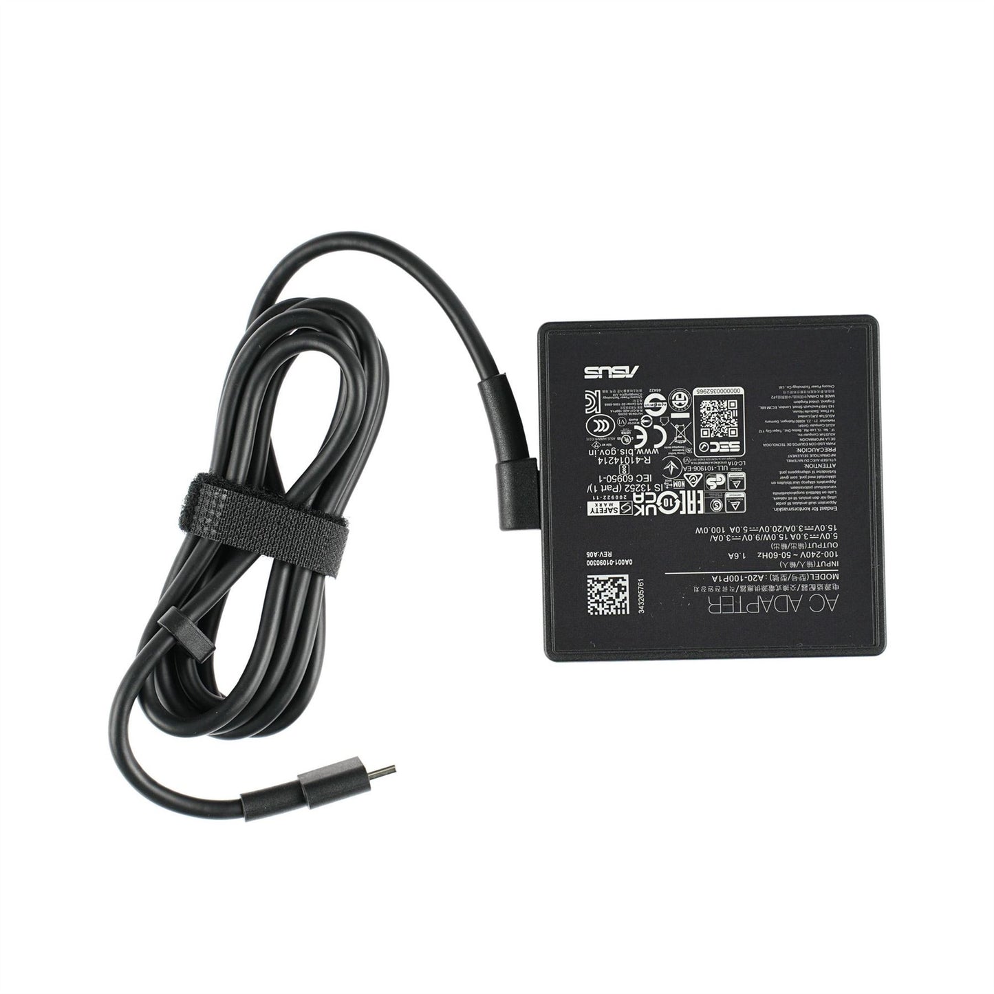 Asus Adapter 100W 3Pin Usb Type C 0A001-01090100
