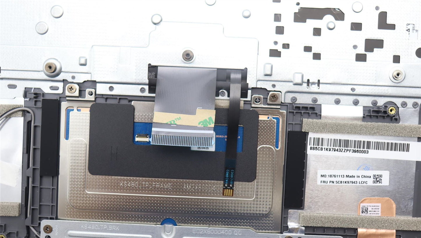 Lenovo Upper Case ASM_SPA L82XL NFP AG BL 5CB1K97943