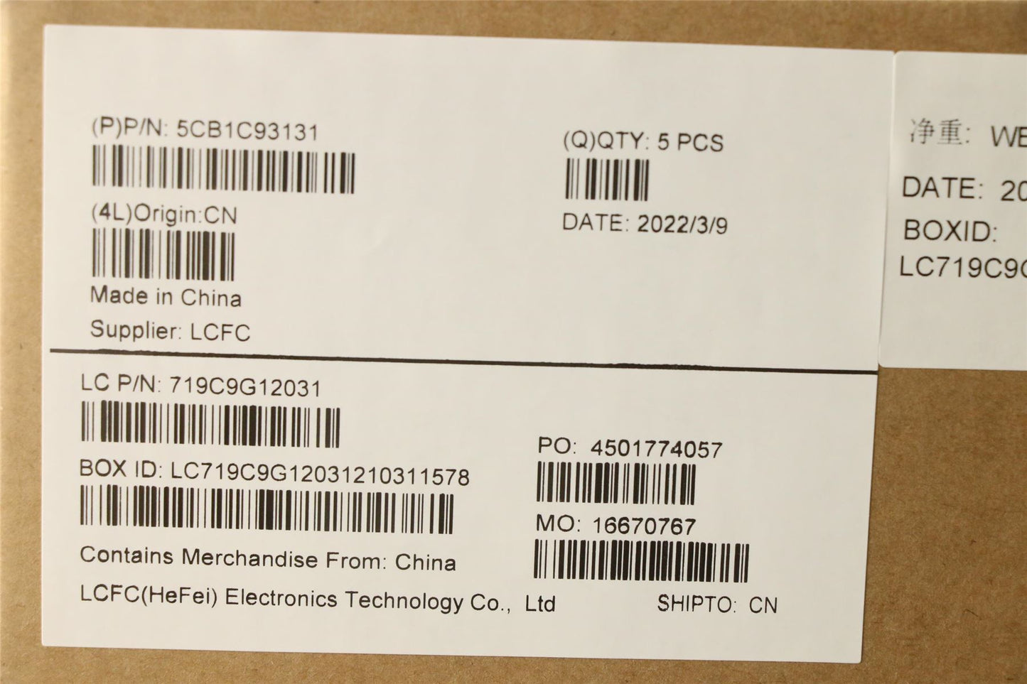 Lenovo 5 16ACH6 Palmrest Cover Touchpad Keyboard US Euro Storm Grey 5CB1C93131