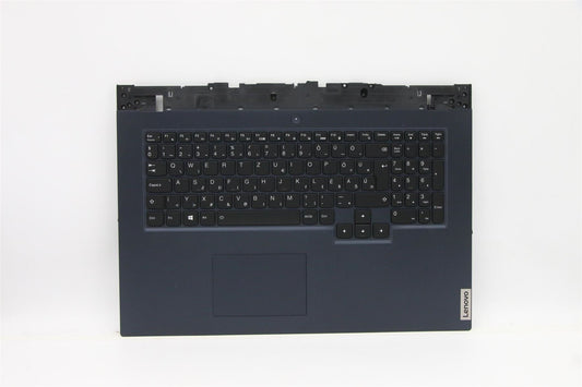 Lenovo Legion 5-17ACH6H Palmrest Cover Touchpad Keyboard Hungarian 5CB1C19236