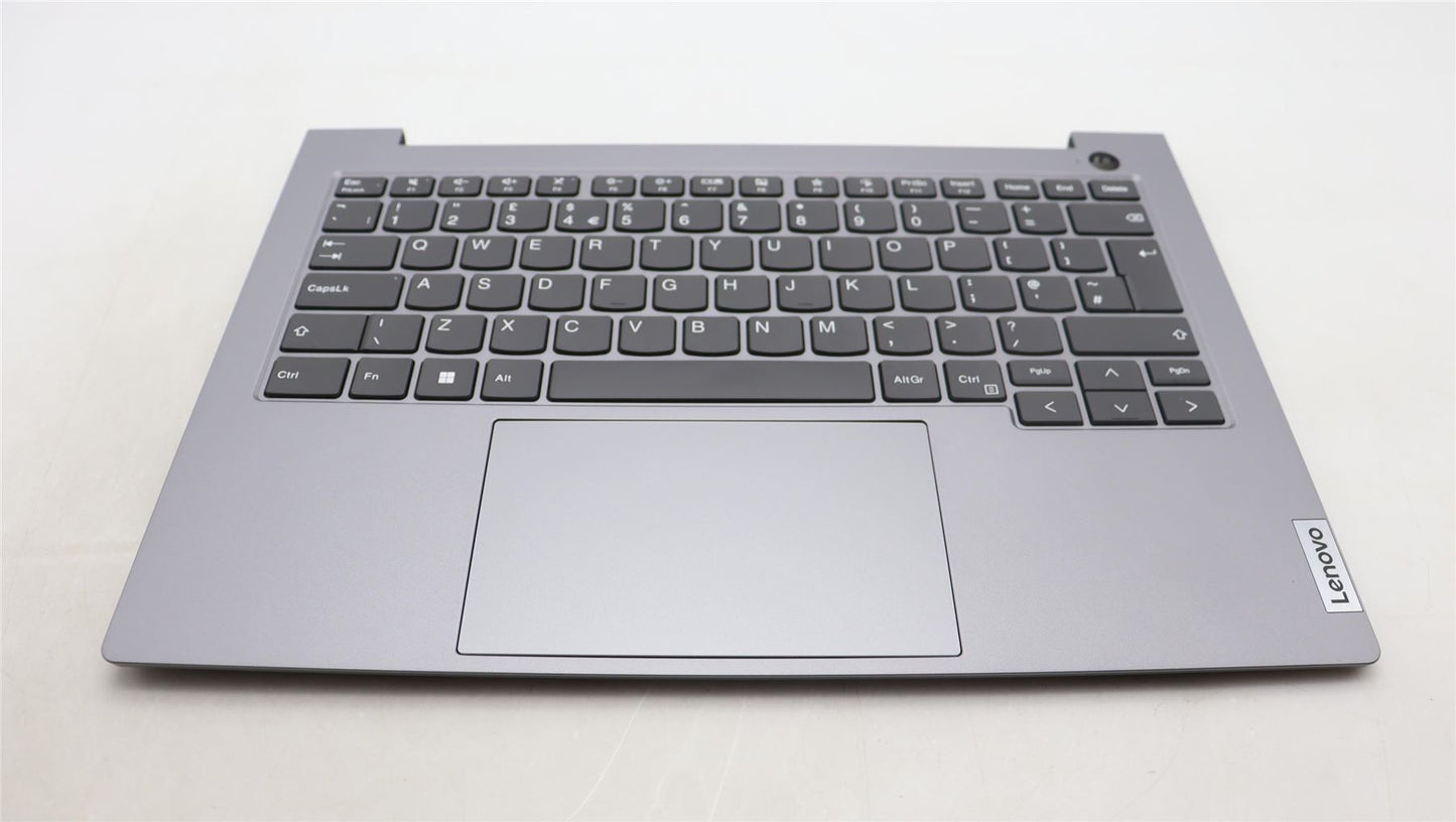 Lenovo ThinkBook 14 G6 IRL Palmrest Cover Touchpad Keyboard UK Grey 5CB1M48518