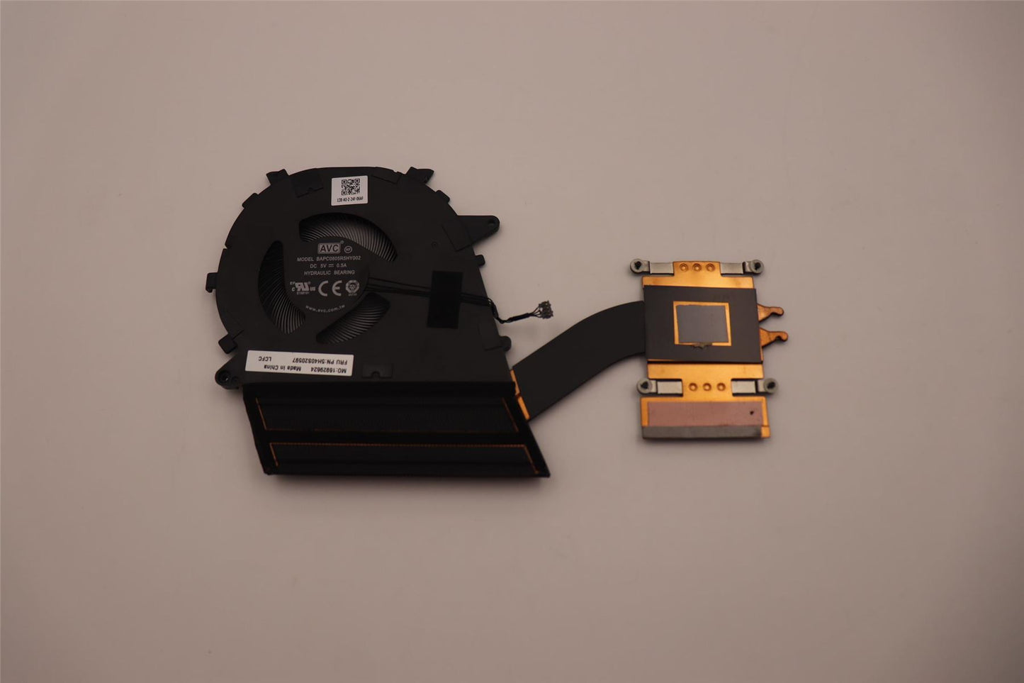 Lenovo Thermal Module L82QF AVC 5H40S20597