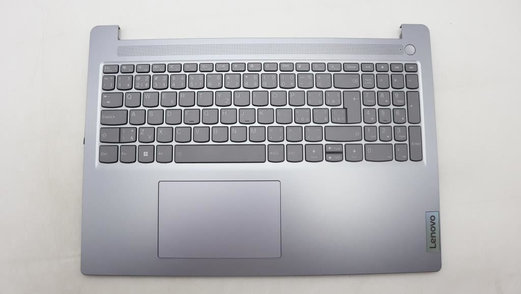 Lenovo IdeaPad 3 16IAH8 Palmrest Cover Keyboard Czech Slovakian Grey 5CB1M45235