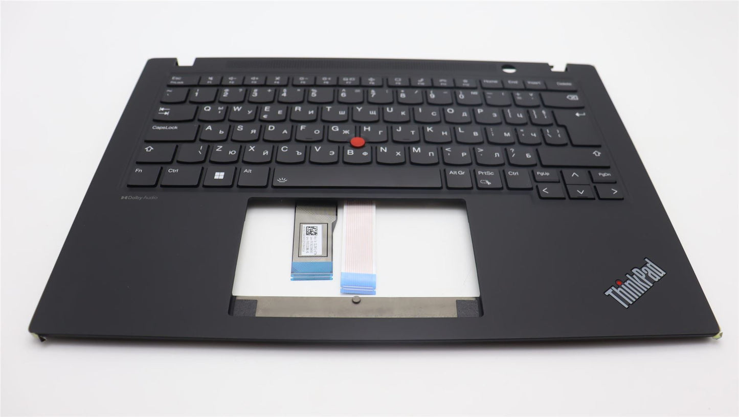 Lenovo ThinkPad T14s Gen 4 Keyboard Palmrest Top Cover Bulgarian 5M11L92816