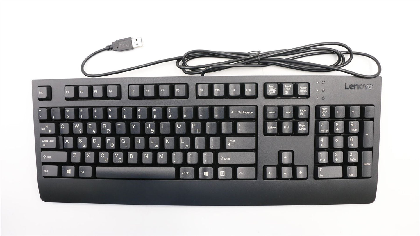 Lenovo USB TRDTNL KB BK 459 GRE 00XH704