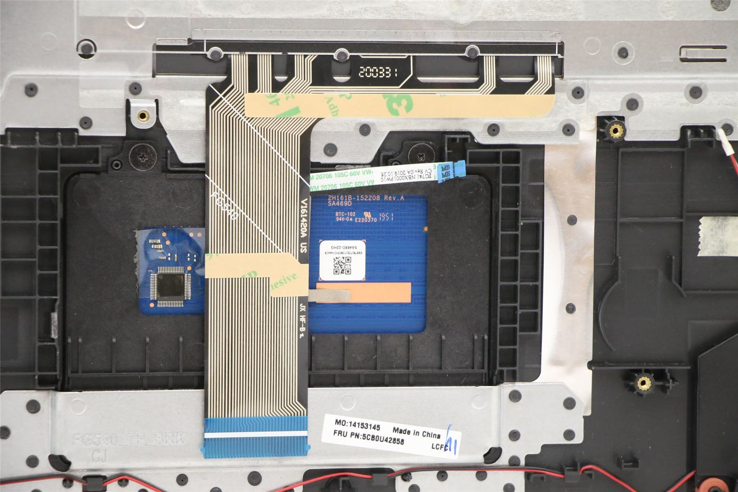 Lenovo Upper Case ASM_US L 81LL NBL 5CB0U42858