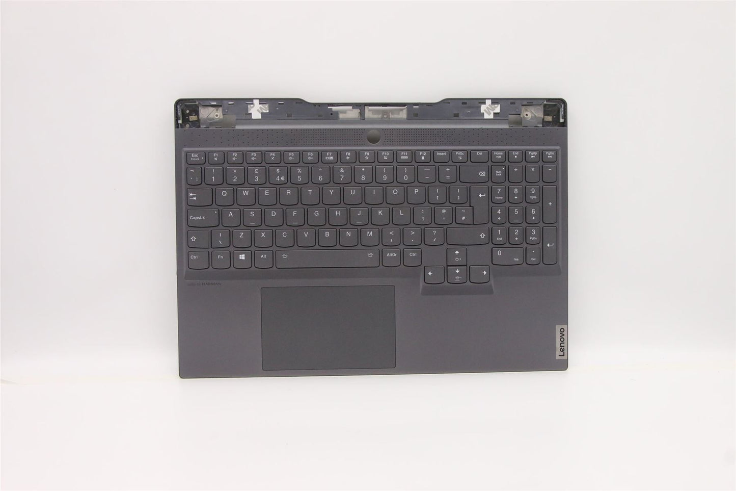 Lenovo S7 15ACH6 Palmrest Cover Touchpad Keyboard UK Grey Backlit 5CB1C94078