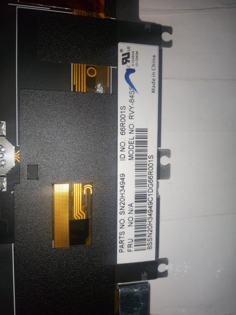 Lenovo KBD, LT, LB, screw, CHY, Backlit Lithuanian Keyboard 01AW902
