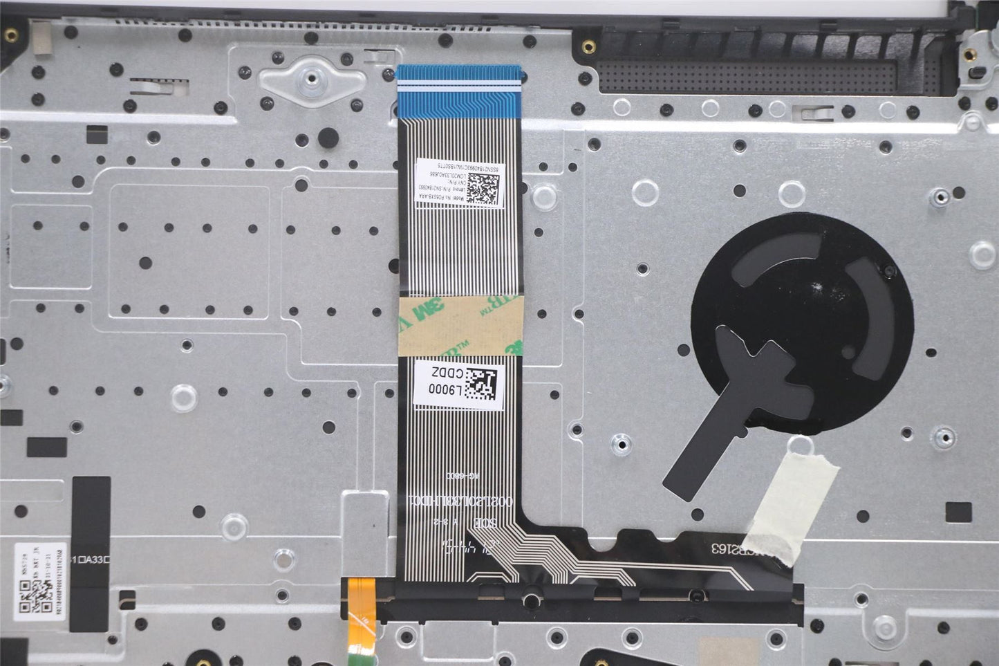 Lenovo IdeaPad 7 16ACH6 Palmrest Touchpad Cover Keyboard Arabic Grey 5CB1F36843