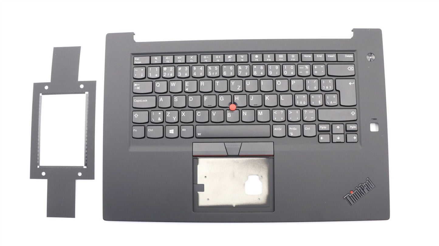 Lenovo Extreme P1 1 X1 1st Keyboard Palmrest Top Cover Czech Black 01YU766