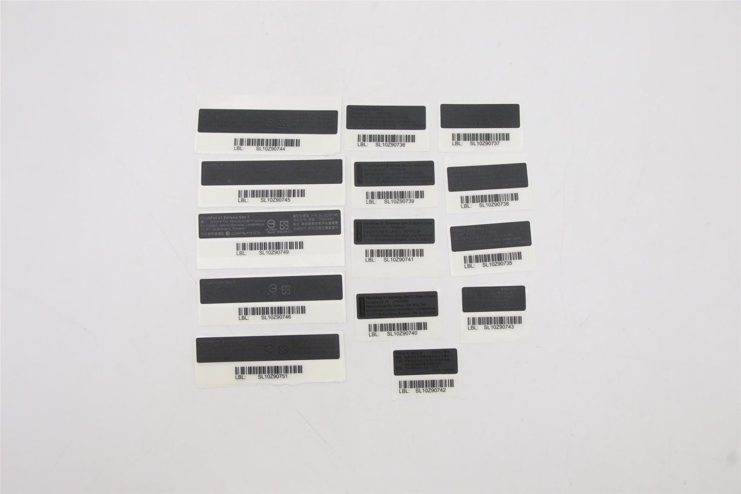 Lenovo ThinkPad P1 Gen 3 X1 3rd Gen Screw Screws Set Kit 5L10Y70180