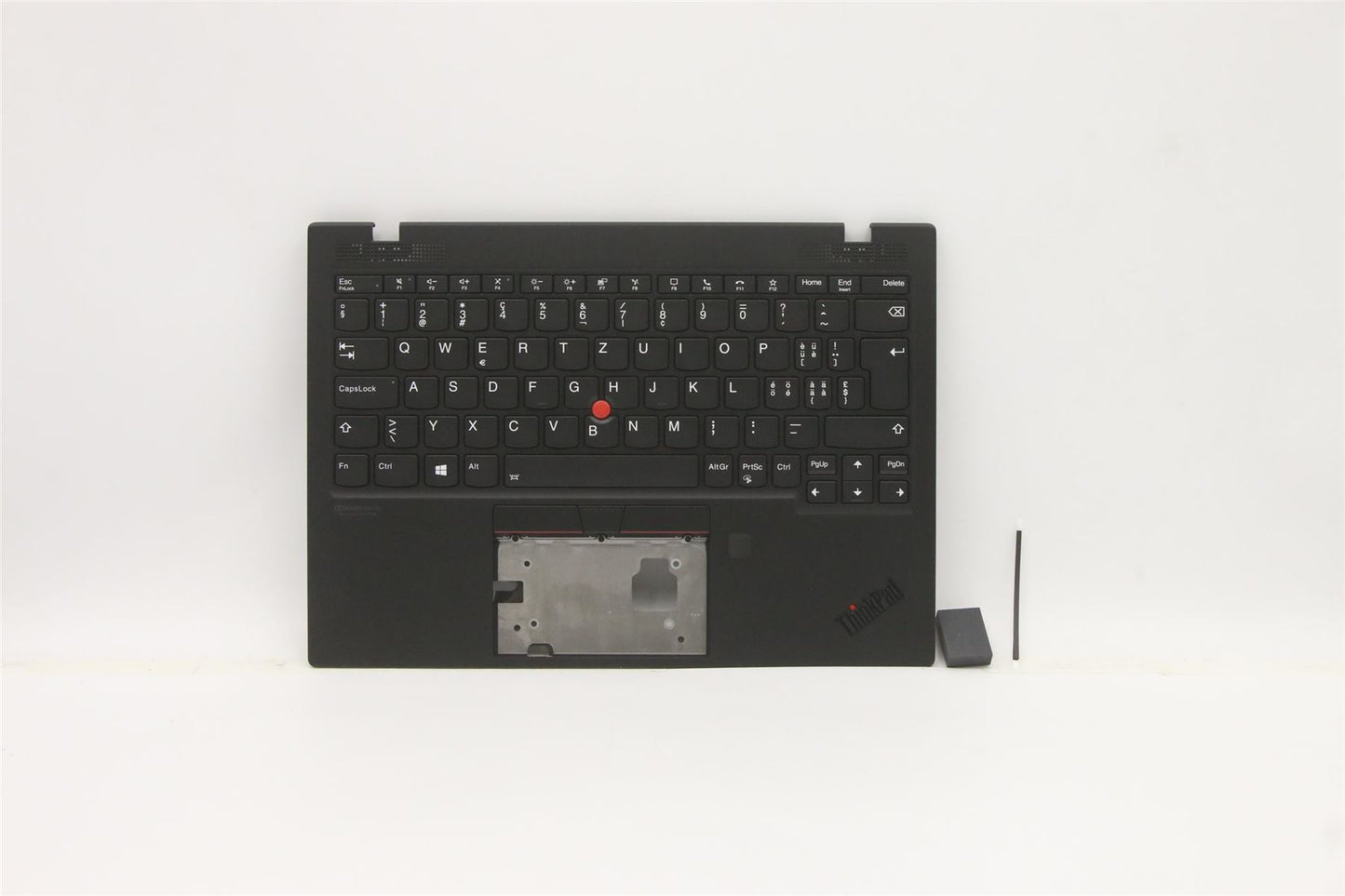 Lenovo ThinkPad X1 Gen 1 Palmrest Cover Keyboard Spanish Black 5M11B38339