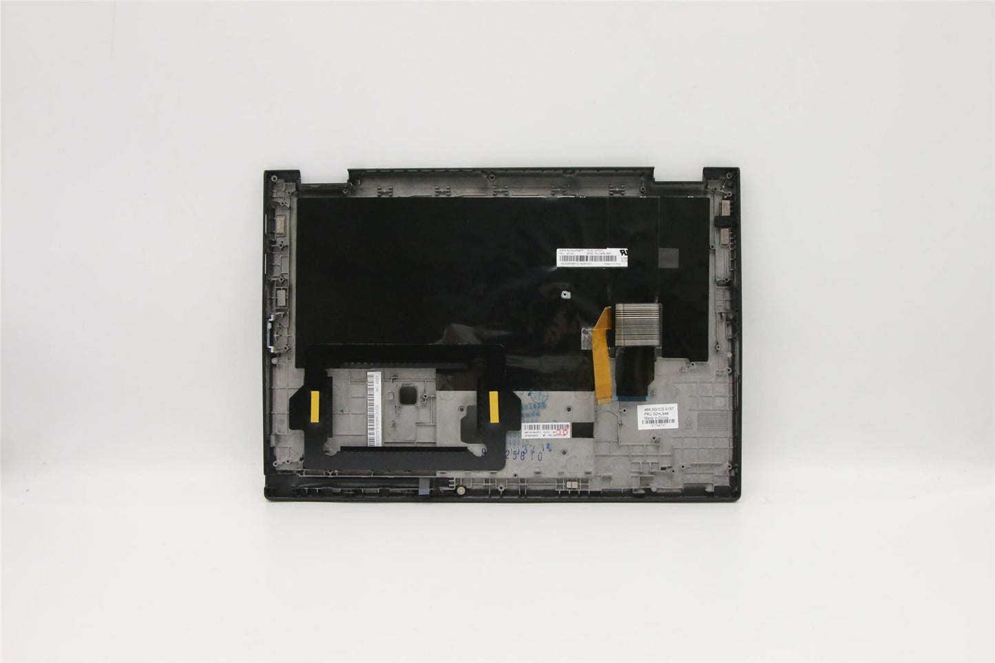 Lenovo Yoga X390 Keyboard Palmrest Top Cover French Canadian Black 02HL646
