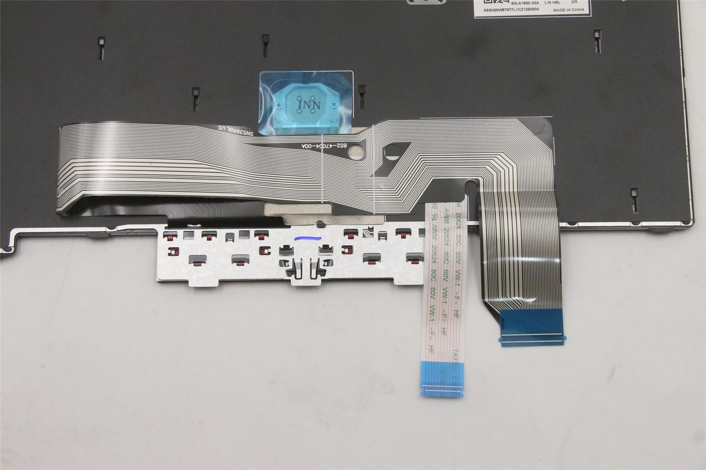 Lenovo ThinkPad L15 2 L15 Keyboard Greek Black 5N20W68193