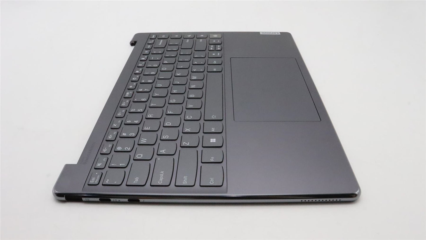 Lenovo Yoga 9 14IRP8 Palmrest Cover Touchpad Keyboard US Grey 5CB1K62514