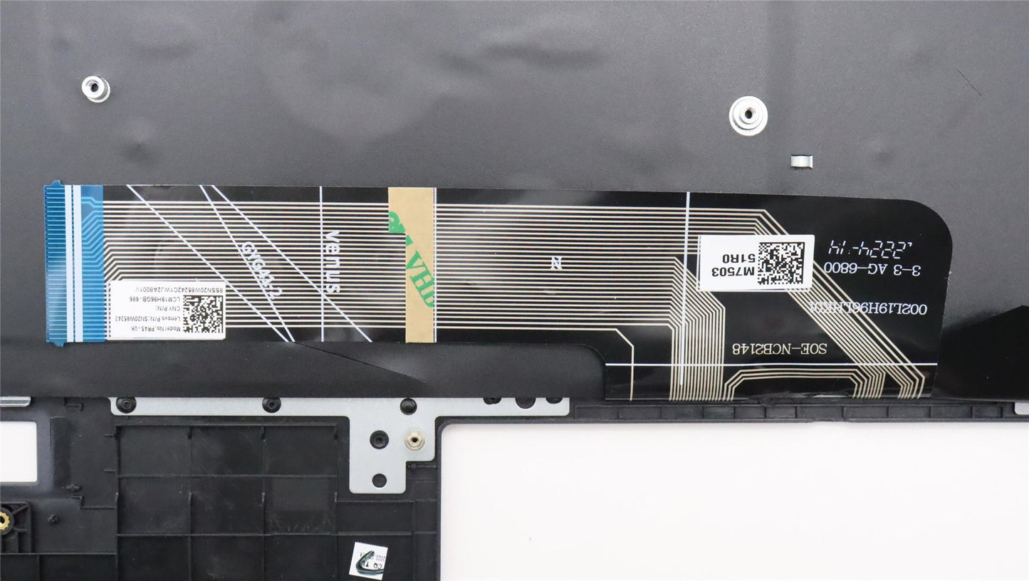 Lenovo IdeaPad 5 14ALC7 Keyboard Palmrest Top Cover UK Grey 5CB1H71503