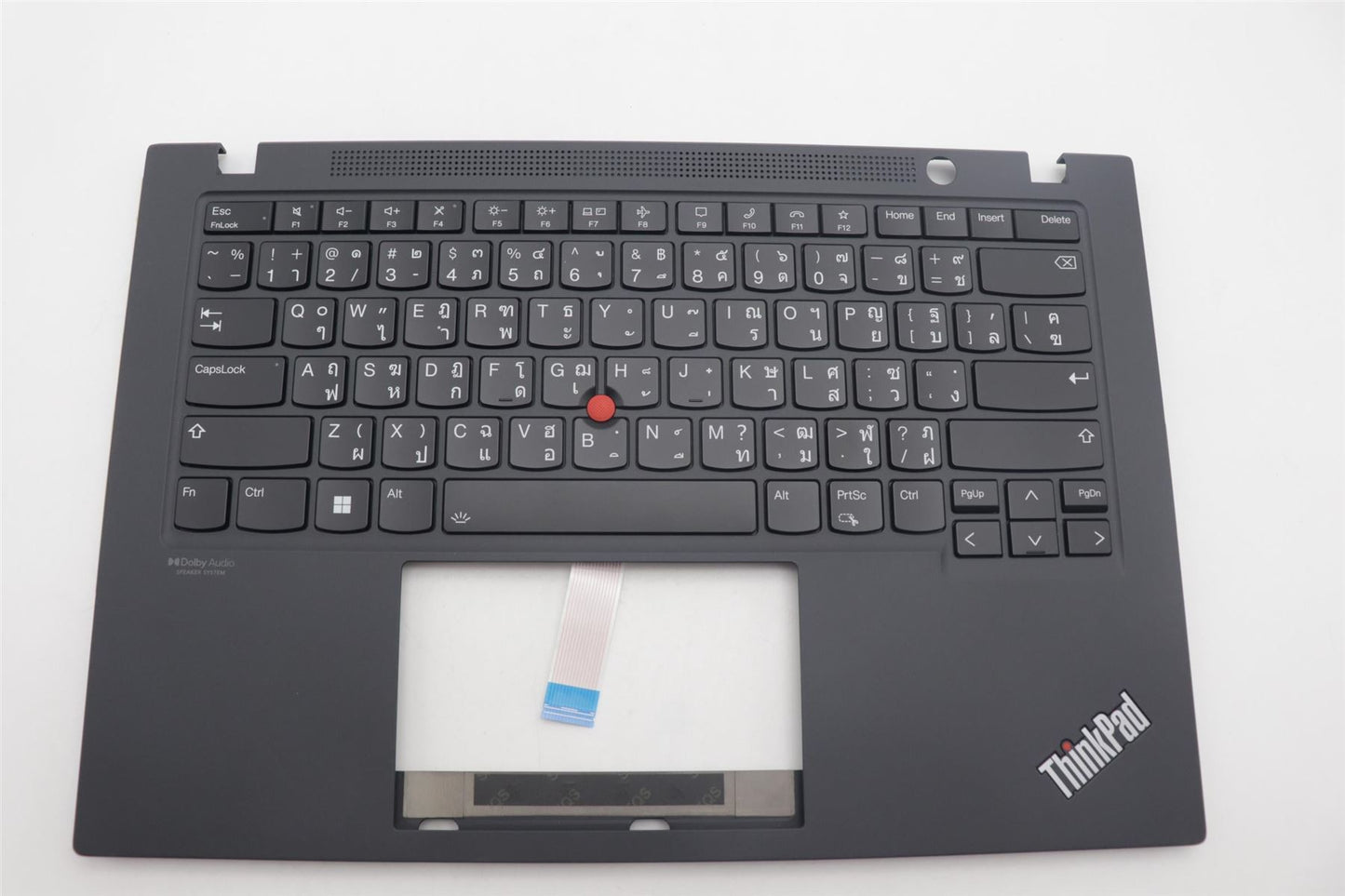 Lenovo ThinkPad T14s Gen 2 Keyboard Palmrest Top Cover Thai Black 5M11A37454