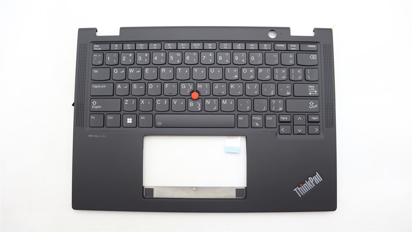 Lenovo Yoga X13 Gen 4 Palmrest Cover Keyboard Arabic Black 5M11L64079
