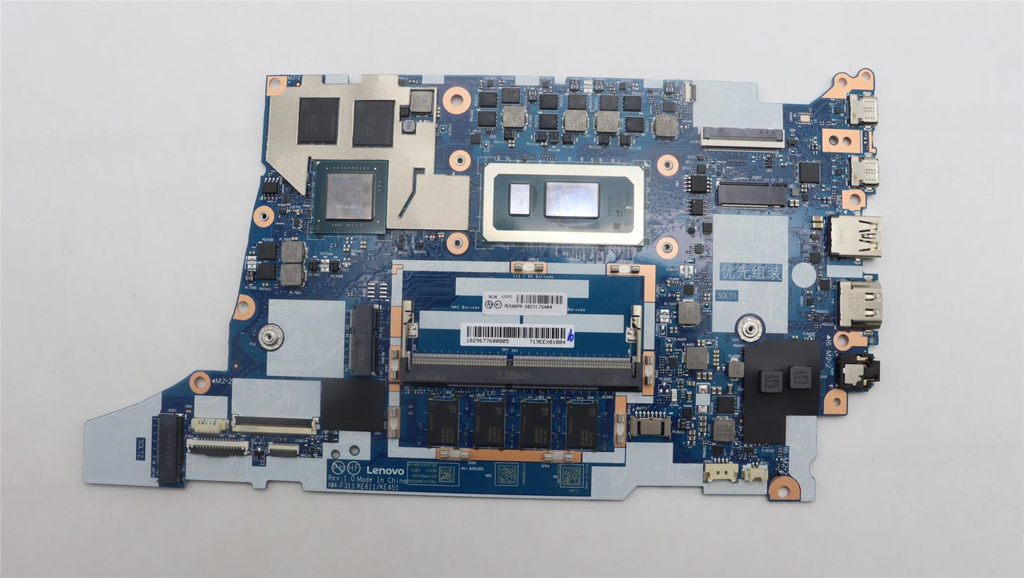 Lenovo ThinkPad E16 Gen 1 Motherboard Mainboard DIS INTELI51335U 8G 5B21L75484