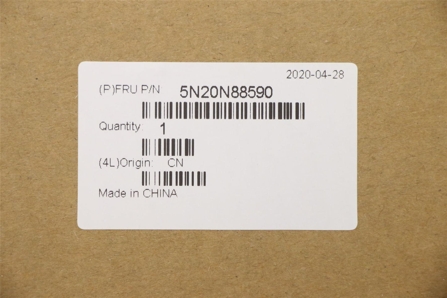 Lenovo NB_KYB ARA-F4C-DOK-BacklightKBD-ASSY 5N20N88590