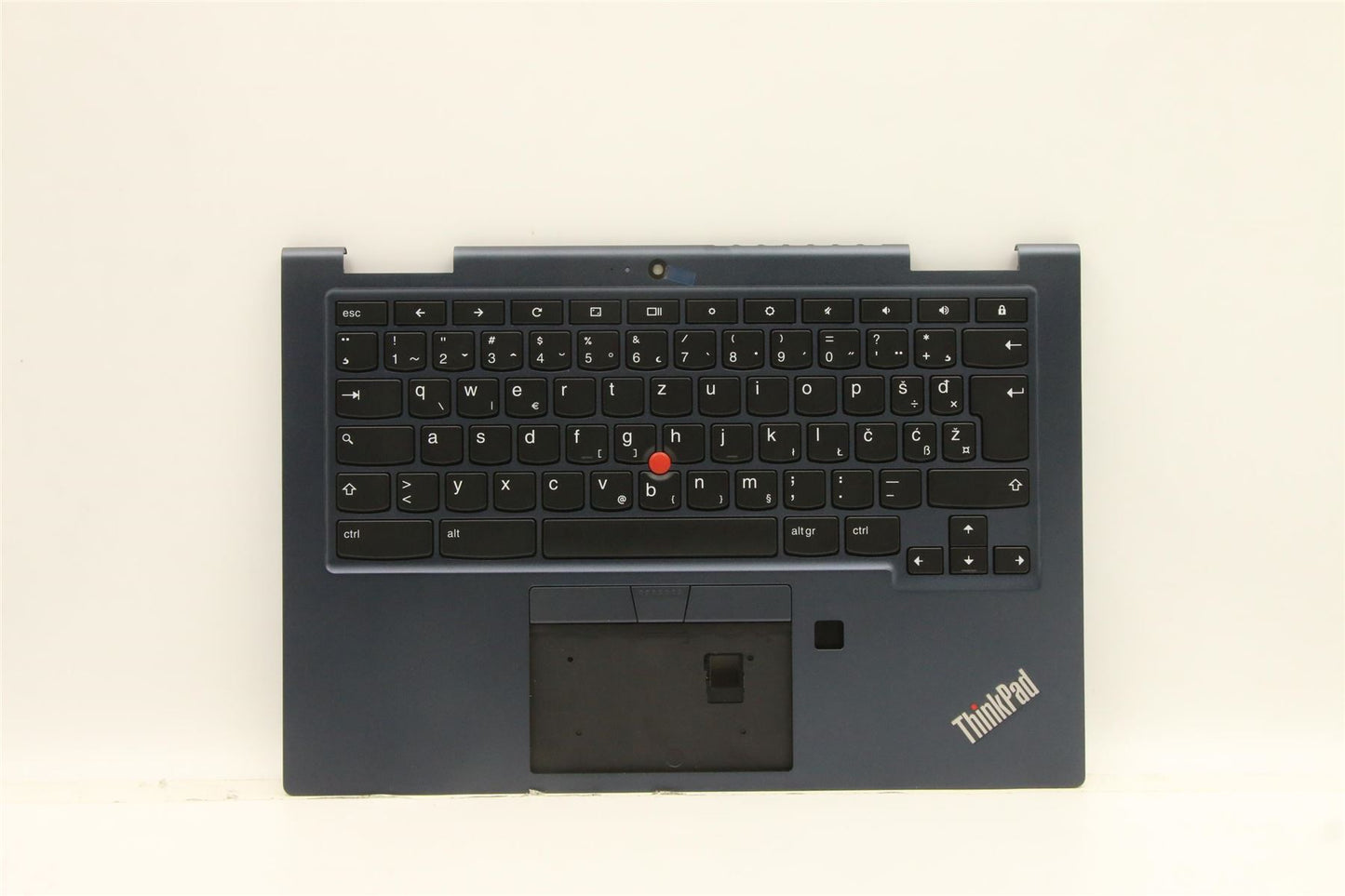 Lenovo ThinkPad C13 Gen 1 Keyboard Palmrest Top Cover Slovenian Black 5M11A36972
