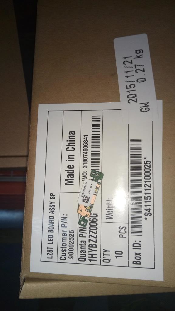 Lenovo IdeaPad U410 Touch LED Board 90002526
