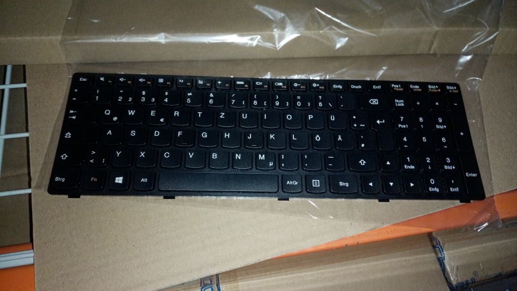Lenovo G500 G505 G510 G700 G710 Keyboard German Black 25210904