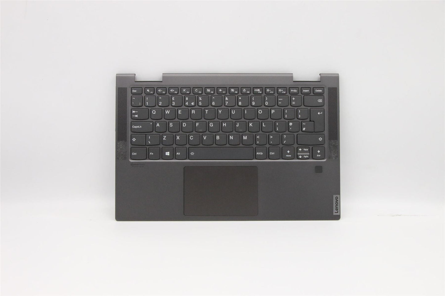 Lenovo Yoga C740-14IML Keyboard Palmrest Top Cover UK Grey 5CB0U43950