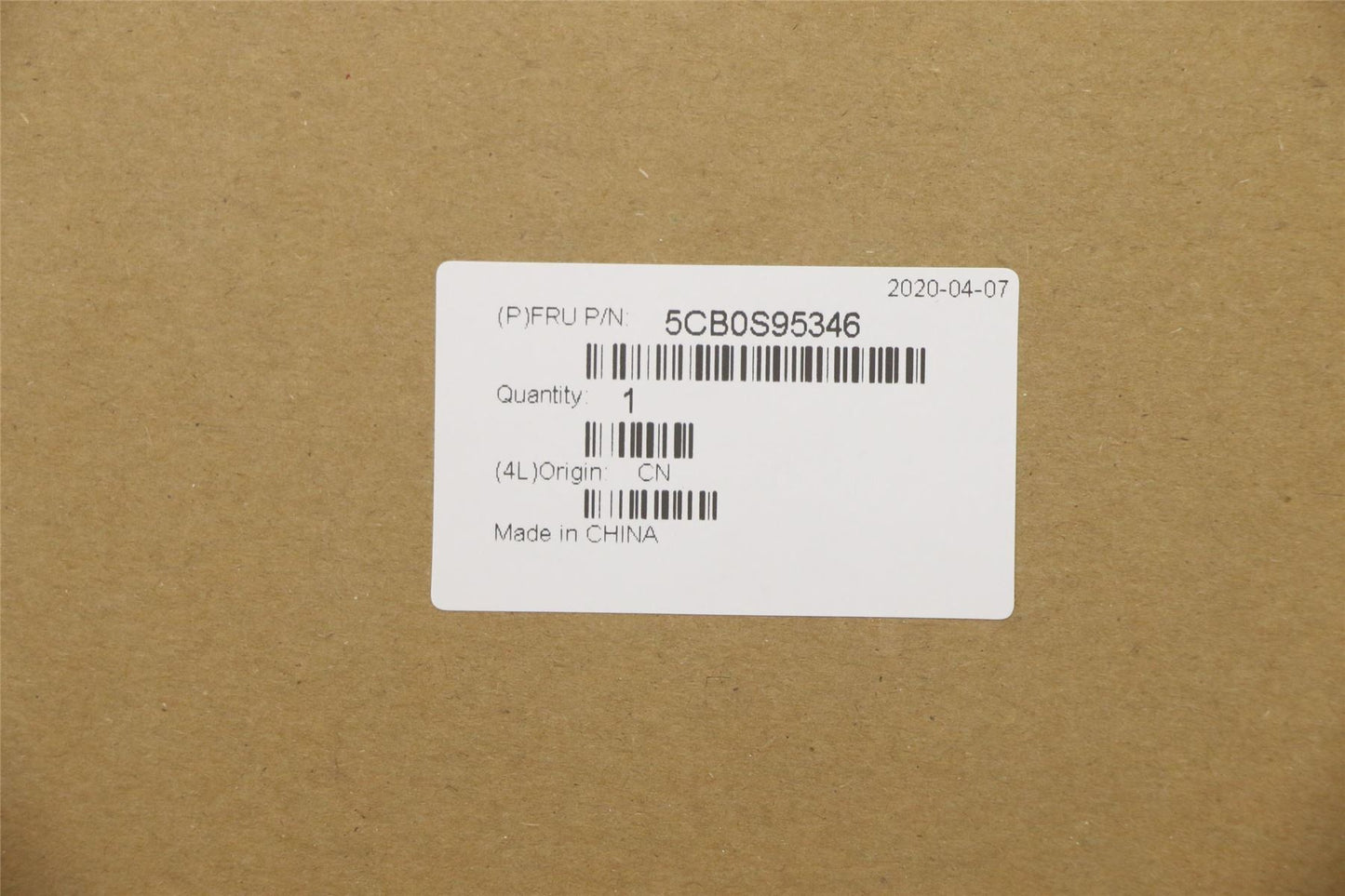 Lenovo Yoga L13 Gen 2 LCD Cover Rear Back Housing Black 5CB0S95346