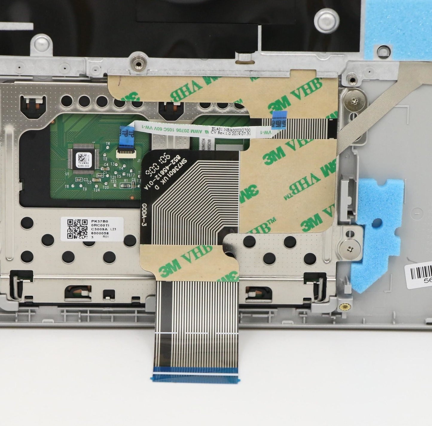 Lenovo IdeaPad S340-14IWL S340-14API Keyboard Palmrest Top Cover Grey 5CB0S18411